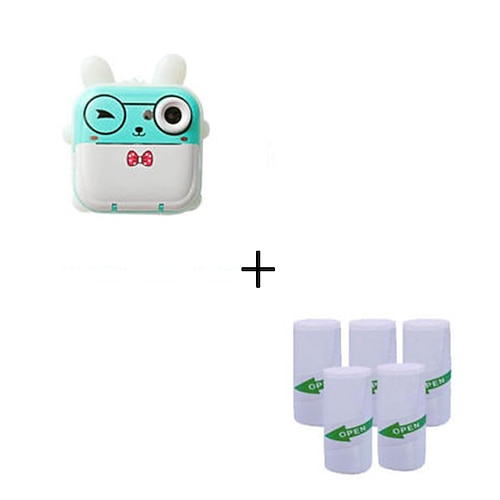 2025 neues Produkt Q5 Polaroid Kinder-Digital-Cartoon-Kamera süße Mini-Kinder-HD-Fotografie und Druckkamera Video-Mini-Kamera Weihnachtsgeschenk Geburtstagsgeschenk für Kinder