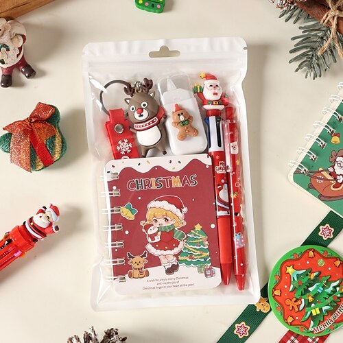 Weihnachtsschreibwarenset Schüler müssen Schreibwaren Grundschüler auszeichnen kleine Geschenke Weihnachtsgeschenke Image