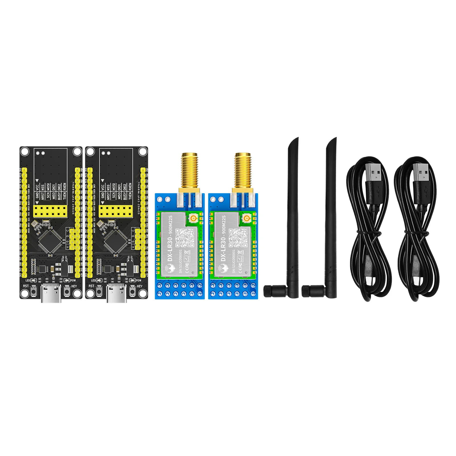 DX-LR30 RF Lora Modul SX1262 Chip Wireless Modul 868 MHz 915 MHz 433 475 MHz + 22 dBm 8 km Fernkommunikation Image