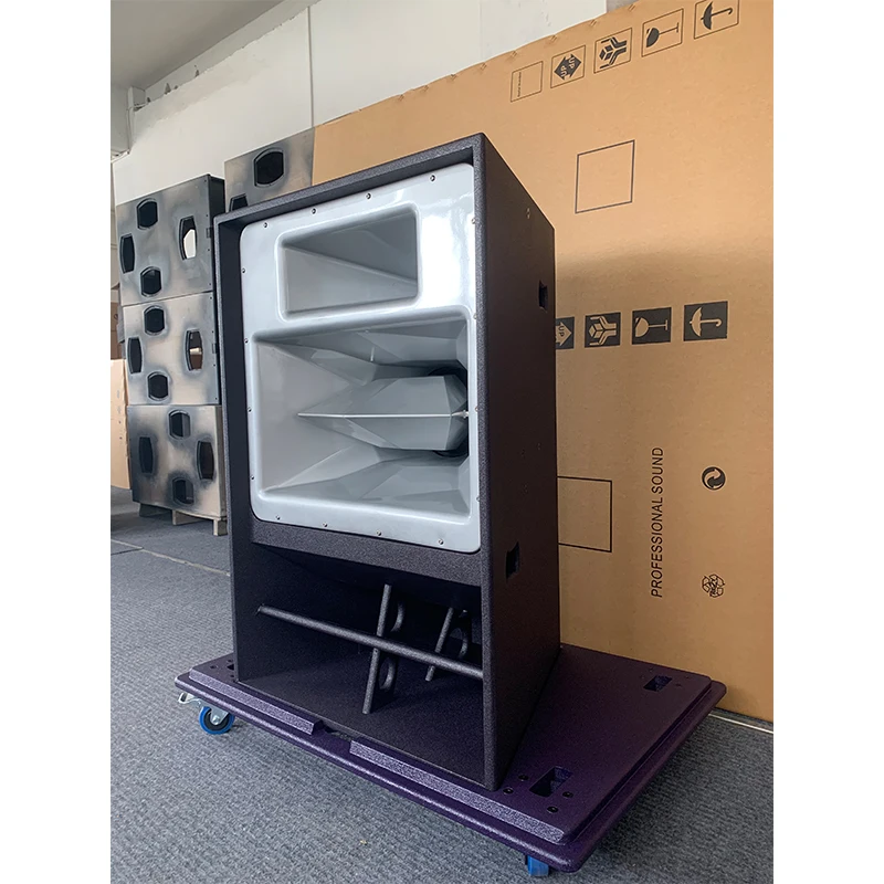 Evo Lautsprechergehäuse, 15 Zoll, 3-Wege-Vollbereich, professionelles DJ-Lautsprechersystem für Club-Konzert im Freien/Disco/Club Image