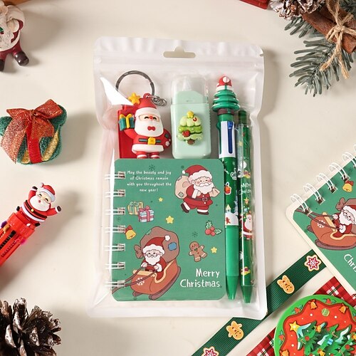 Weihnachtsschreibwarenset Schüler müssen Schreibwaren Grundschüler auszeichnen kleine Geschenke Weihnachtsgeschenke Image