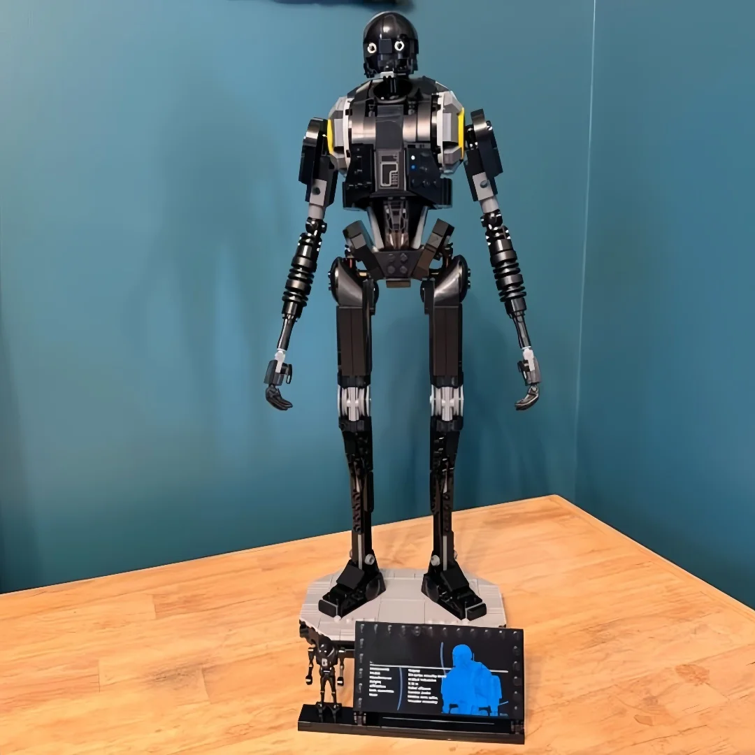 845PCS Ziegel K2 Sicherheit Droid 75434 Bausteine Roboter Modell Montieren Spielzeug Kreative Kinder Weihnachten Geschenk Image