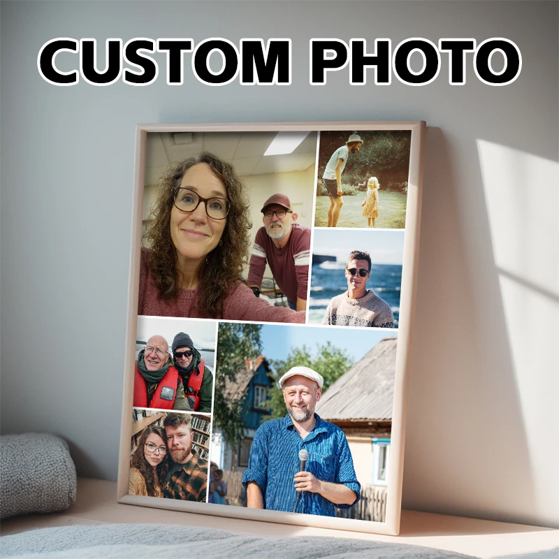 1 individuelles 2D-Poster für Familie, Haustiere, Freunde, Hochzeiten, Jubiläen, Erinnerungen, kostbare Momente Image