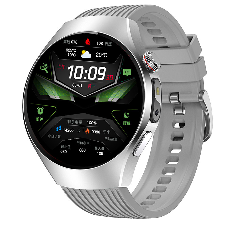 2025 New Accurate ECG PGG Smart Watch 1.56-inch 480480 HD AMOLED Screen Blood Pressure BT call Flashlight Step Smart Watches