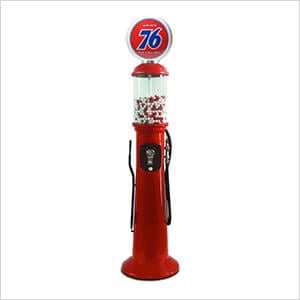 Roadside Relics Union 76 Retro Gas Pump Replica Tall Gravity Feed Gumball Machine