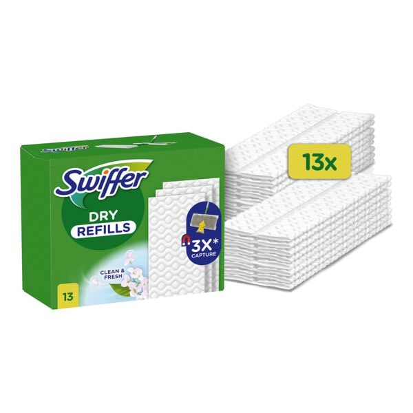 Swiffer Trockene Bodentücher »Clean & fresh« Nachfüllpack - 52 Stück Image