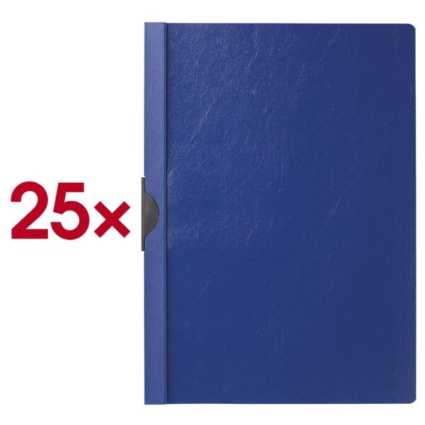 OTTO Office 25x Klemmhefter A4 mit Metallklemme blau, 22x30.8 cm Image