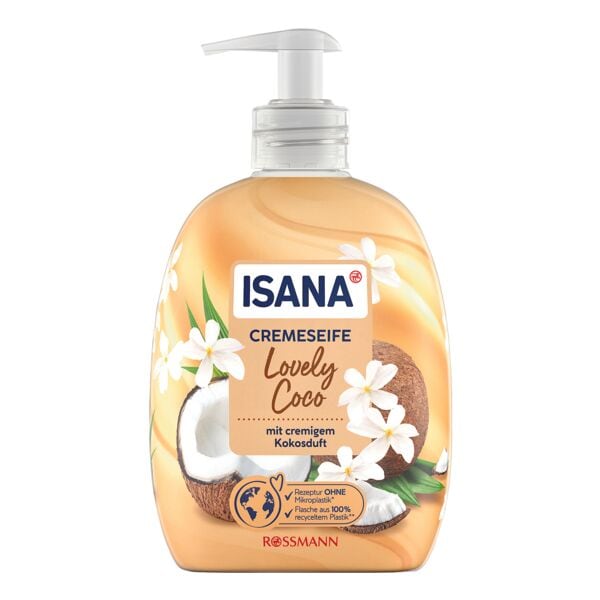 ISANA Flüssigseife »Lovely Coco« 500 ml orange Image