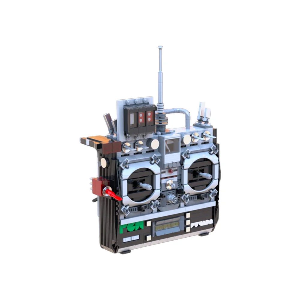 Gobricks MOC Doc Brown's DeLoreaned Fernbedienung Ziegel Modell Delorean Zurück In Die Zukunft Bausteine Set Spielzeug Geschenk Image