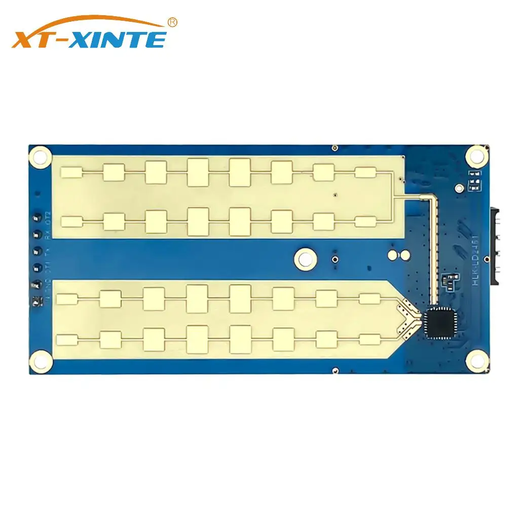 24G Fahrzeugbereich und Geschwindigkeit Millimeterwellenradar HLK-LD2451 Sensormodul zur Überwachung des Fahrzeugstatus Image