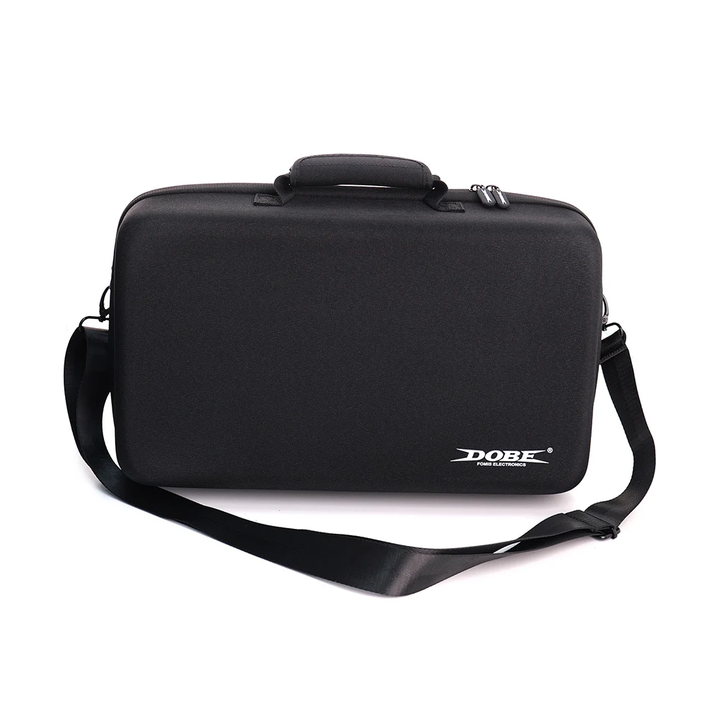 EVA-Konsolen-Aufbewahrungstasche für PS5 Pro/Slim, kompatibel mit digitalen und optischen Versionen, staubdicht, schmutzabweisend und wasserdicht. Image