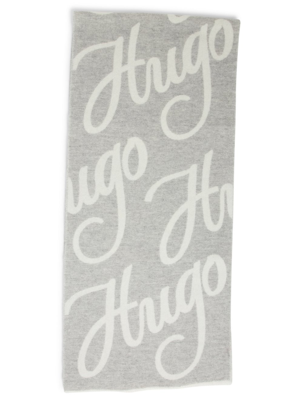 HUGO Webschal Damen hellgrau, ONE SIZE Image