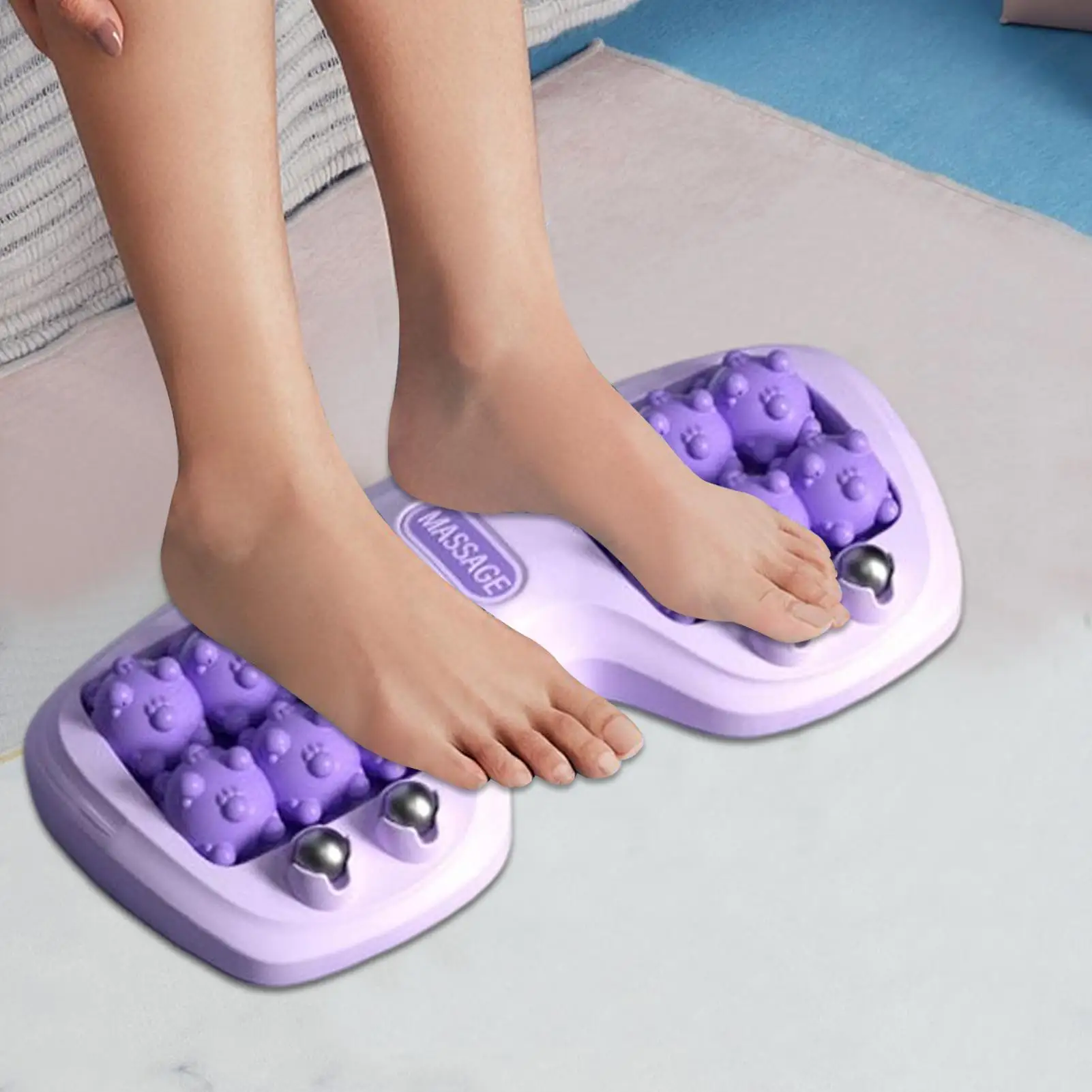 Fuß Roller Massage Fuß Massage Magnetische Perle Roller Multi-Punkt Fuß Massage Fuß Therapie Reiben Fuß Massage Image