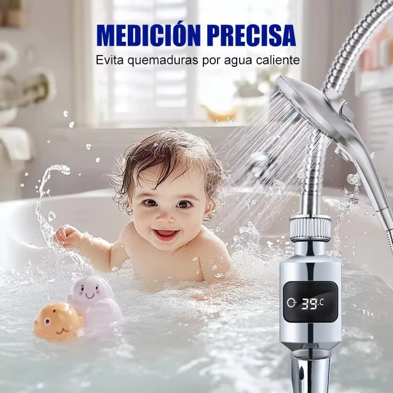 LED Digital Dusche Pyrometer Haushalt Wasser Temperatur Display Monitor Smart Sensor Badezimmer Dusche Badewanne Wasserhahn Zubehör