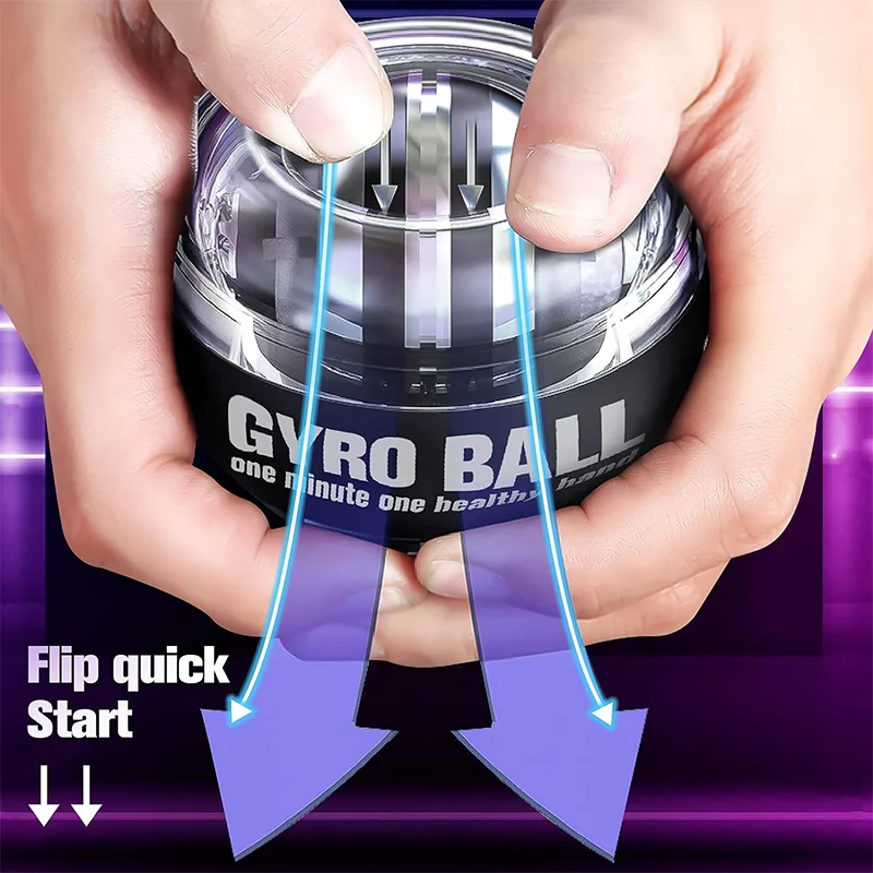 Équipement de Fitness Sport Gym Powerball Gyro Ball équipements d'entraînement exercice puissance Portable musculation Sport divertissement