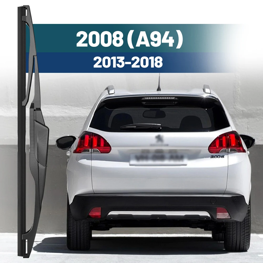 Für Peugeot 2008 A94 MK1 2013-2018 12 "Heckscheibe Scheibenwaschanlage Wischerblatt 2014 2015 2016 2017 Auto Zubehör Image