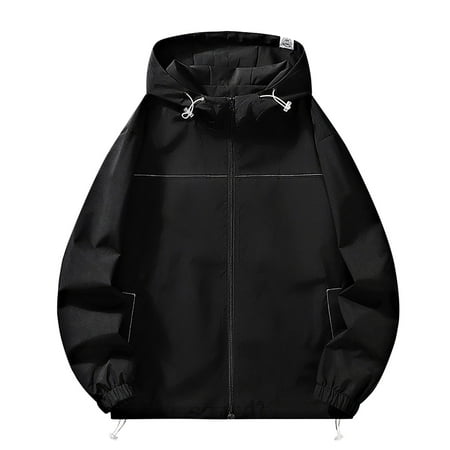 Ftwytp Waterproof Coat Outdoor Hardshell Jacket Removable Cap Bicycle Womens Waterproof Jackets Windproof Warm Mountaineering Coat Thin Jacket