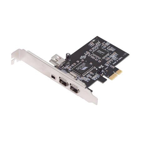 FVH PCI-E 1X 4X 16X to Firewire 400 Capture Card IEEE 1394a PCI Express 4 Ports Card 6Pin and 4Pin IEEE-1394 400Mbps Adapter for Windows Mac Os Linux