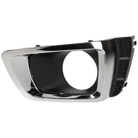 New Left Front Fog Light Trim Compatible With Subaru Forester 2.0XT Limited Forester 2.0XT Premium Forester 2.0XT Touring 2014-2018 By SU1038107 57731SG090