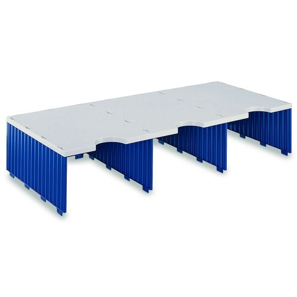 Styro Sortierstation »Styrodoc Jumbo Trio« blau Image