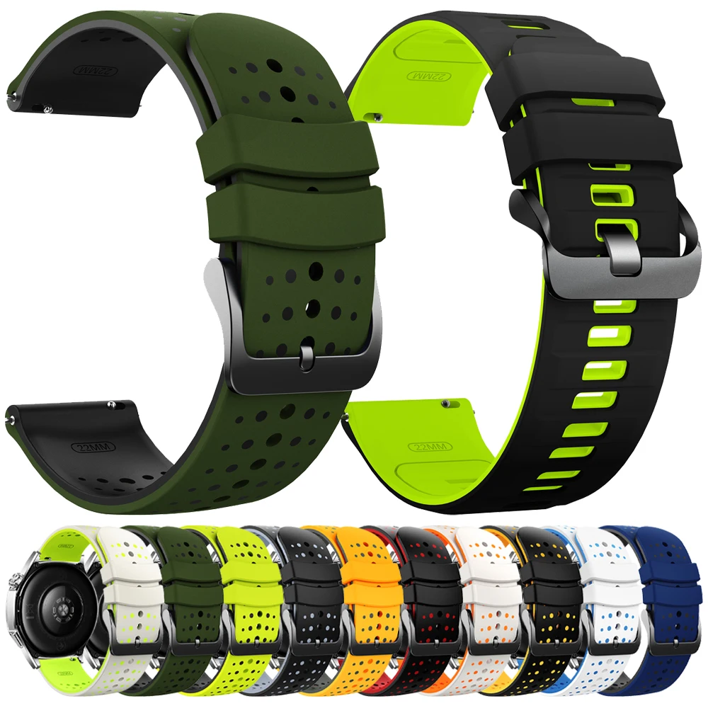 22 mm Silikonarmband für Huami Amazfit BALANCE 2/CHEETAH Armband Gürtel Amazfit GTR 4 2 2e 3Pro/GTR 47 mm Bip6 46 mm Sportarmband Image