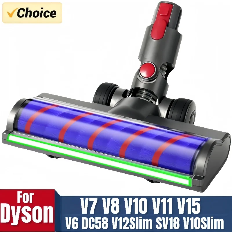 Für V7 V8 V10 V11 V15 G5 V8Slim V6 V10 Slim V12 Slim Staubsauger Ersatz Vakuum Kopf Quick Release Soft Roller Teile Image