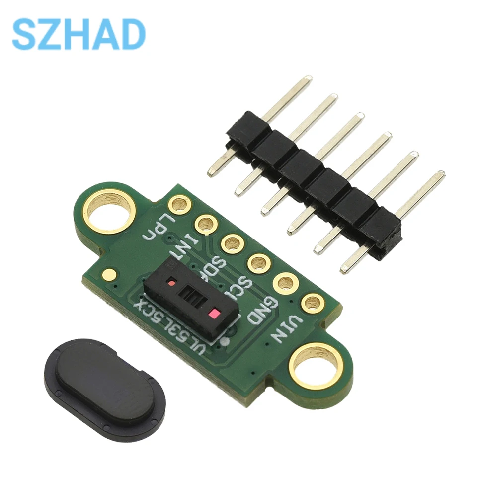 VL53L5CX V2 TOF-Sensormodul – Weitfeld-Mehrzonen-Laser mit Abdeckung, 64-Zonen-Erkennung für Robotik und IoT Image