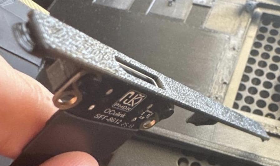 Supporto per cornice Oculink per laptop Framework 16: adattatore PCIe eGPU