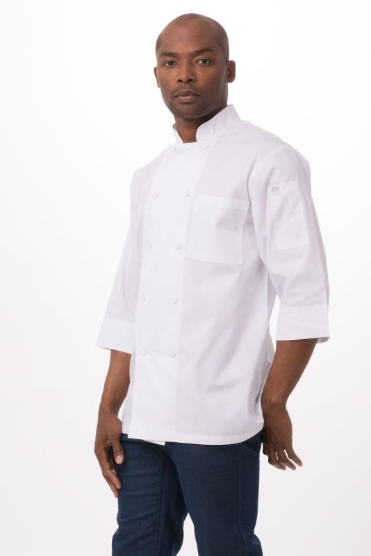 Chef Works® Kochjacke MOROCCO lite-unisex, Weiß, Größe L Image
