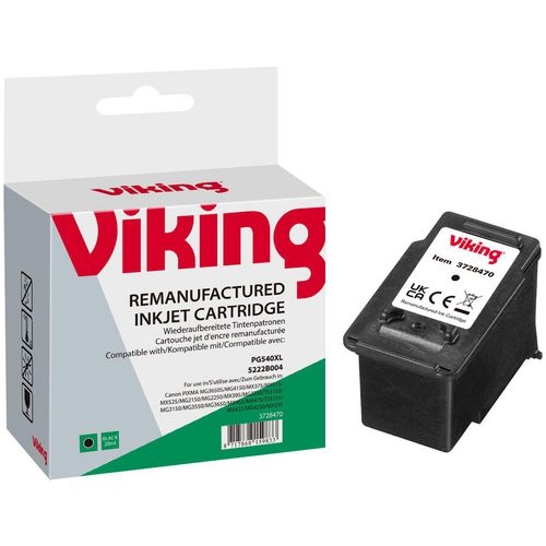 Viking PG-540XL Kompatibel Canon Tintenpatrone Schwarz Image