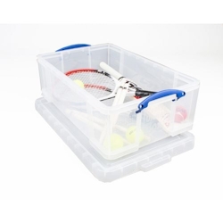 Really Useful Box Kunststoff Aufbewahrungsbox 50 L Transparent 71 x 44 x 23 cm Image