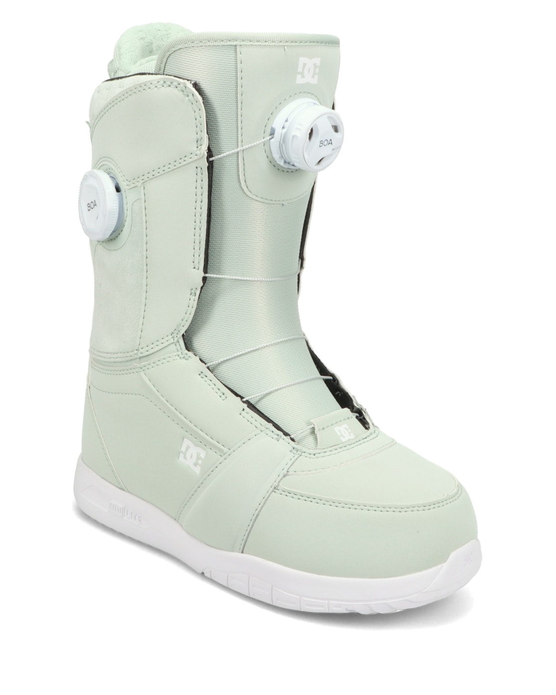 Snowboardboots DC SHOES "Lotus" Gr. 6, mint, Schuhe, Damen, 6(37), 82.19% Synthetikmaterial, 17.81% Textil