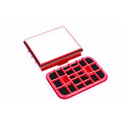 Filterset 1 Carbonfilter und 1 Hepafilter passend für Electrolux D 820, Lux 1 Image