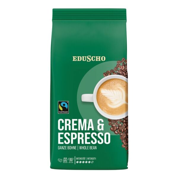 Eduscho Kaffeebohnen »Crema & Espresso« 1kg braun Image