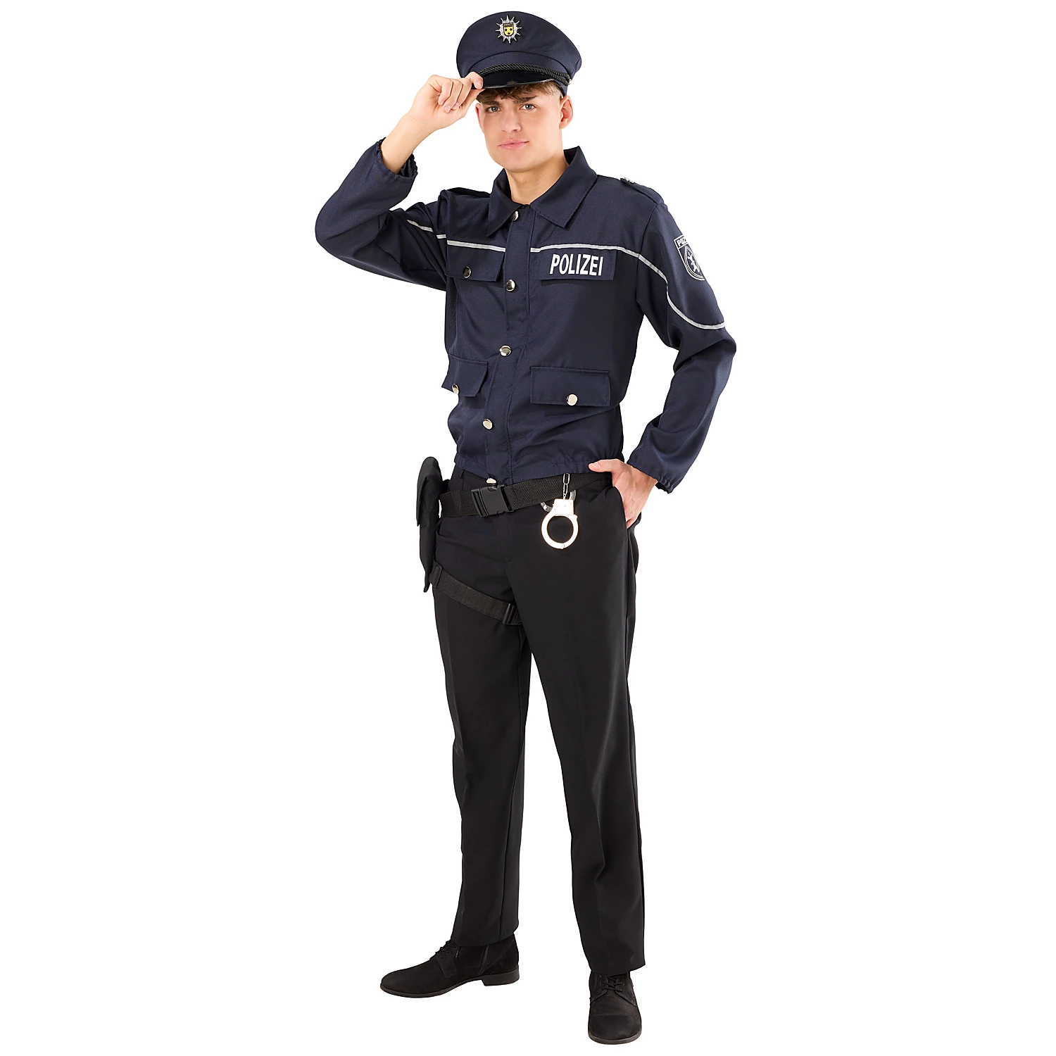 Veste "Police" unisexe, bleu