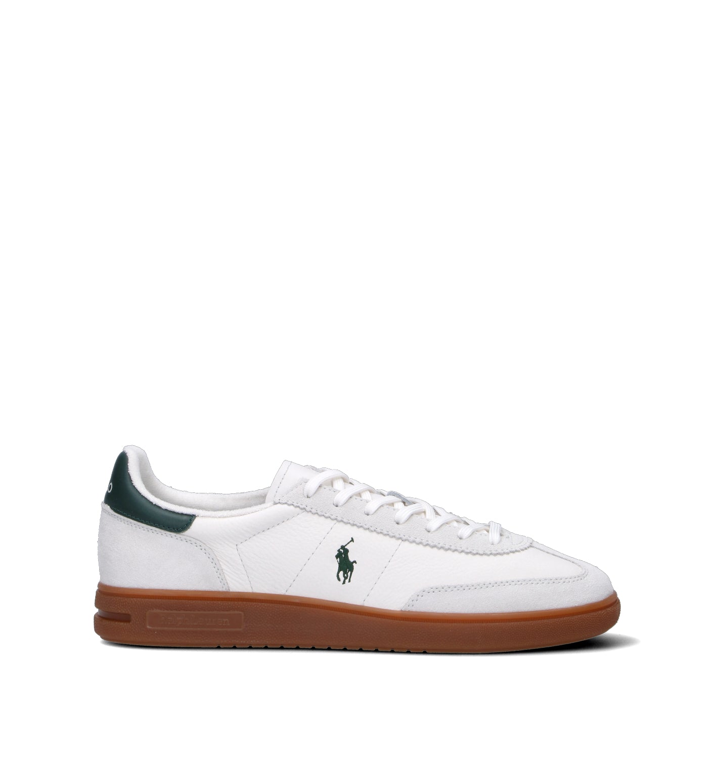 POLO SPORT Sneaker donna bianca in pelle