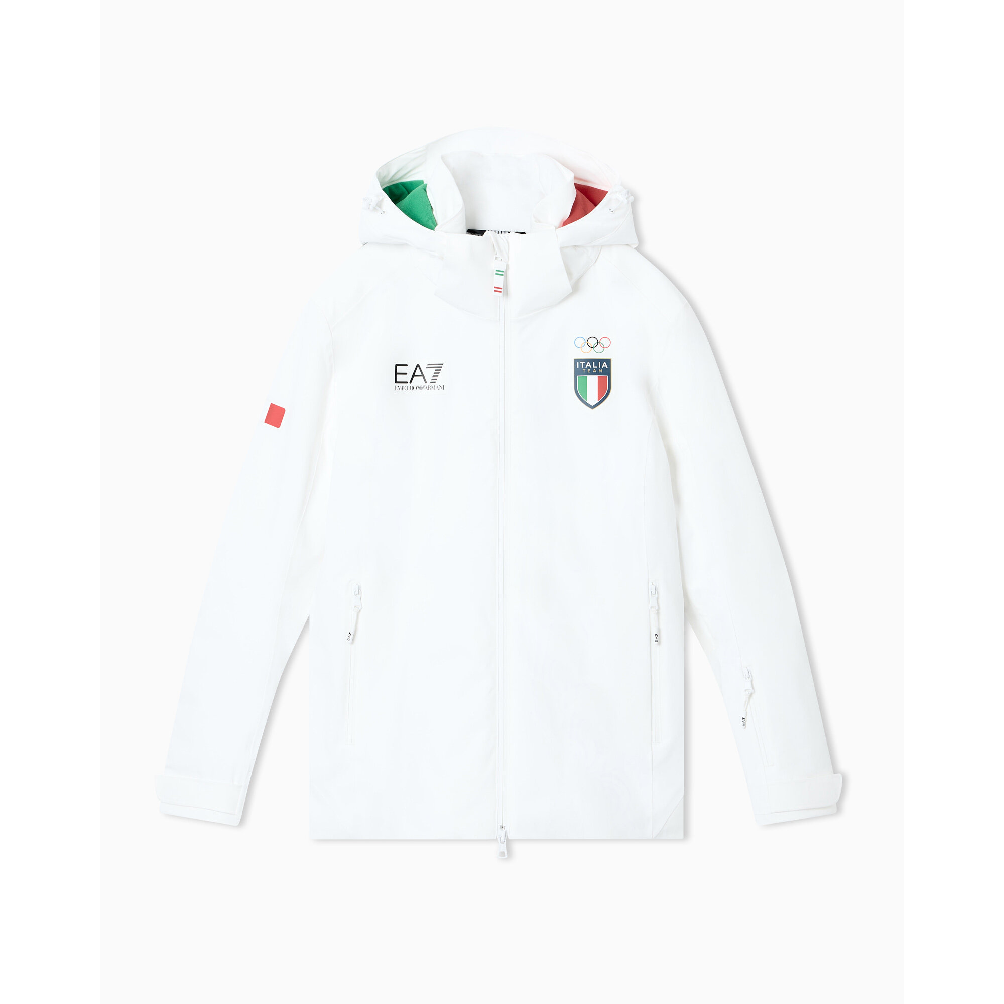 Team Italien EA7 Emporio Armani Skijacke - Weiß - Damen Image