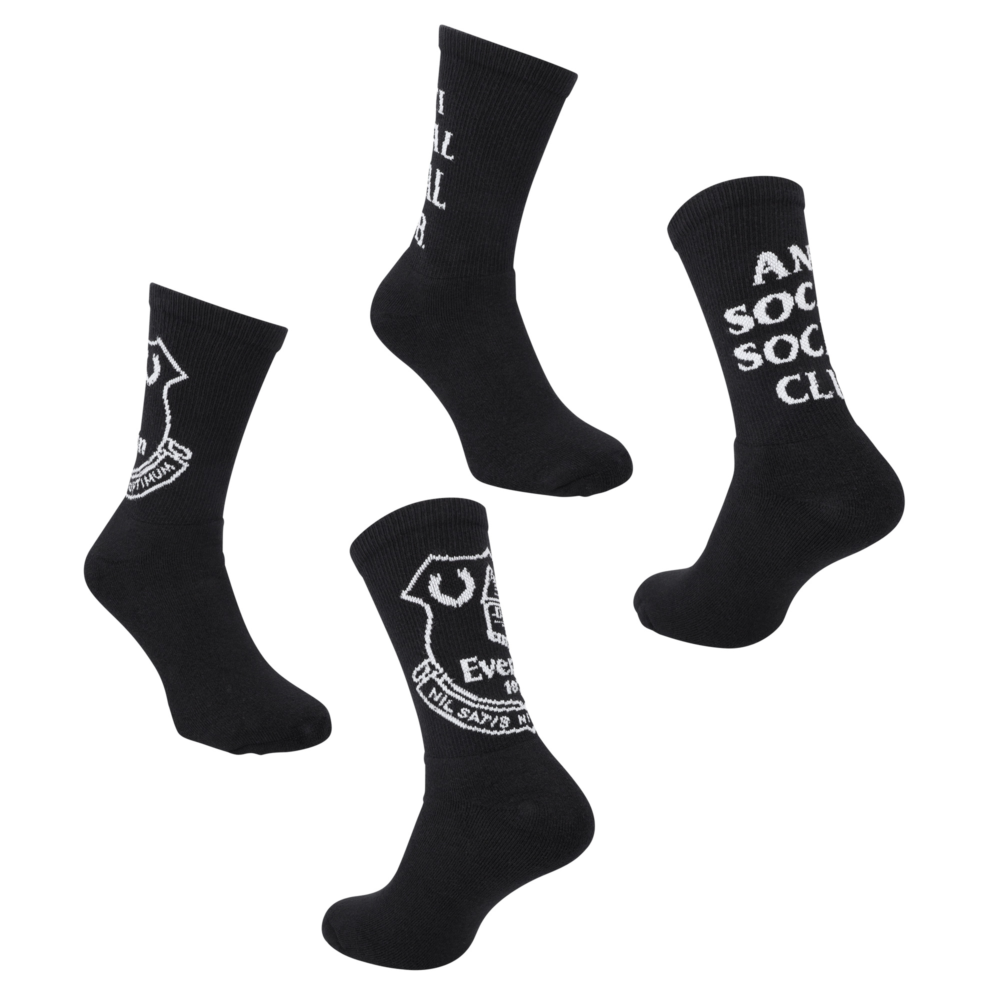Everton x ASSC Premier Socken – Schwarz Image