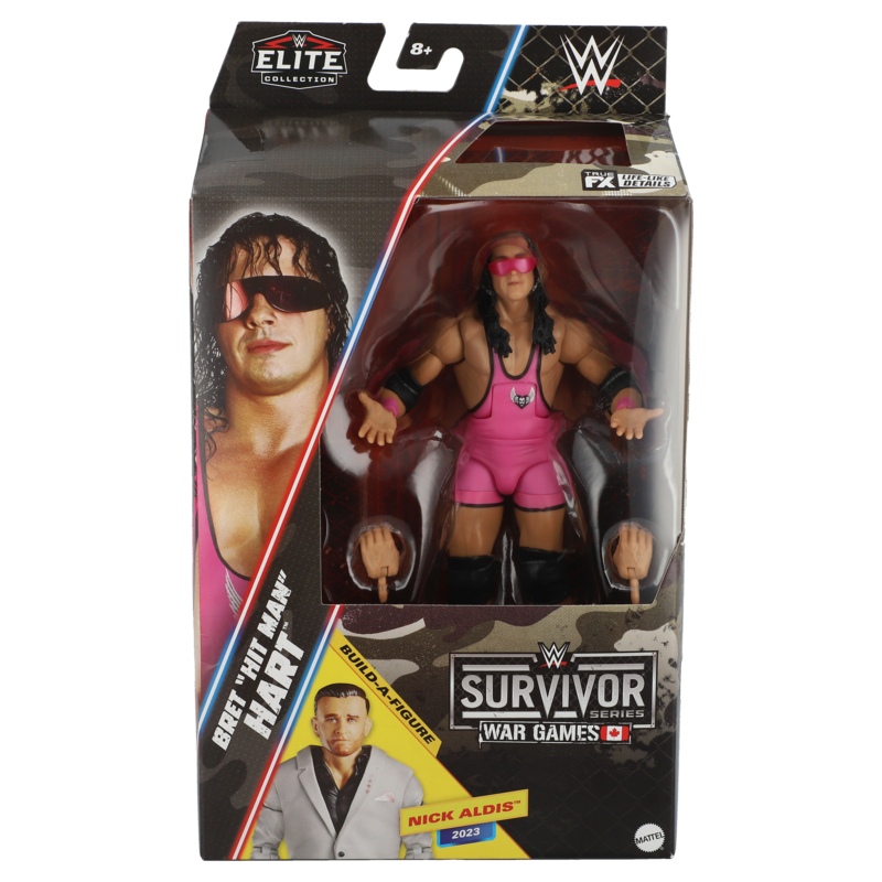 Mattel Bret Hart 2025 Survivor Series Elite Collection Actionfigur Image