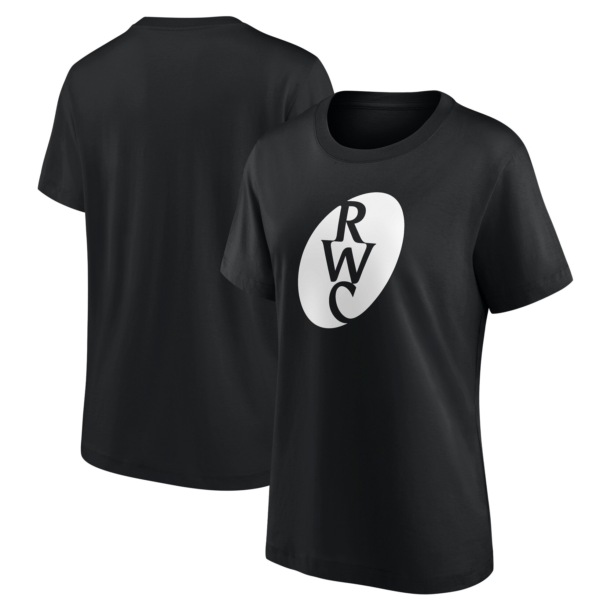 Rugby World Cup T-Shirt mit primärem Logo-Grafik – Schwarz – Damen Image