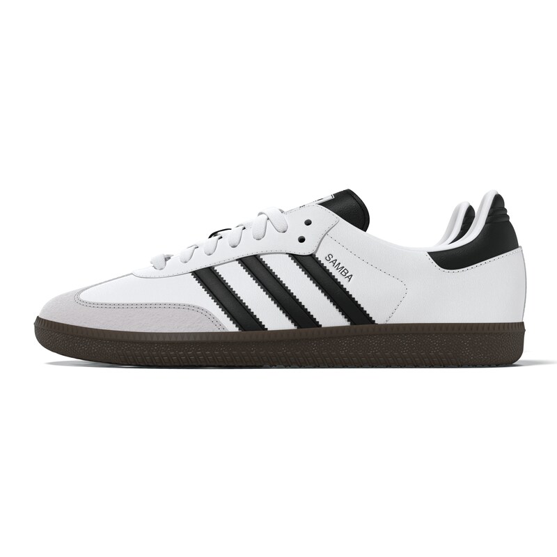 All Blacks adidas Samba OG Trainers - White Image