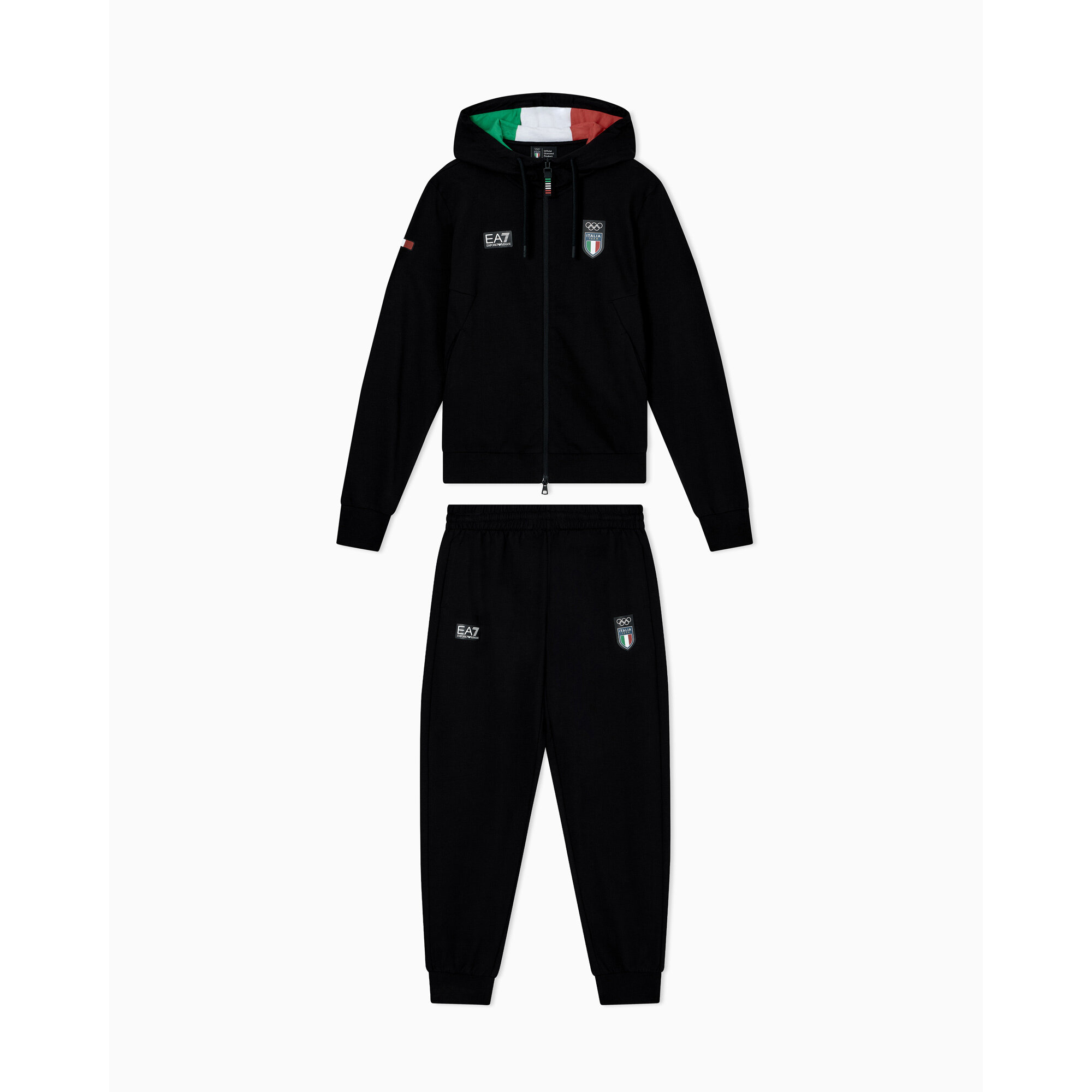 Armani Team Italien EA7 Trainingsanzug - Schwarz - Damen Image