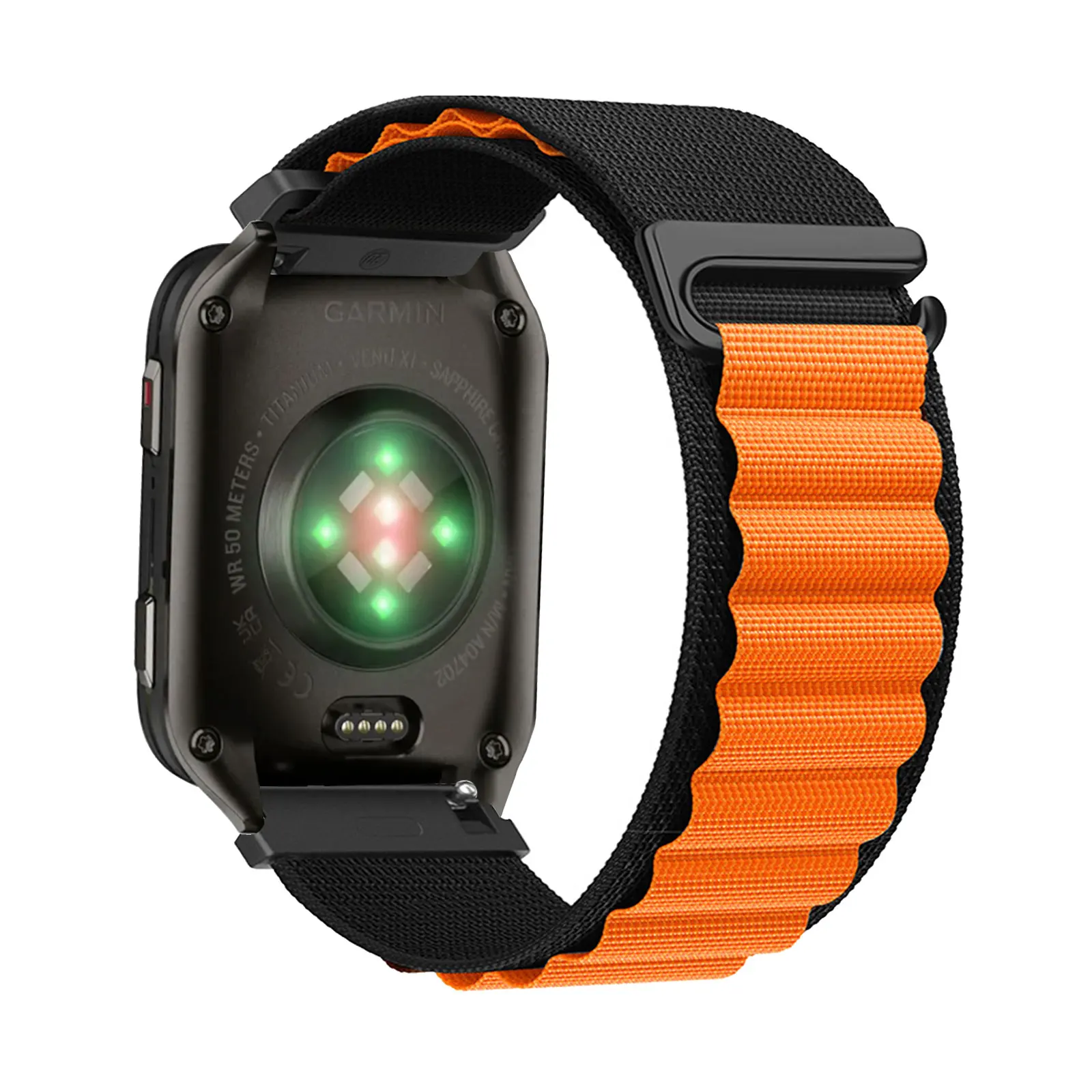 C-Typ-Schnallenbänder für Garmin Venu X1-Band, atmungsaktives Nylonband Image