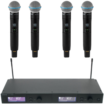 Shure SLXD4Q+E Beta58 G65 Bundle