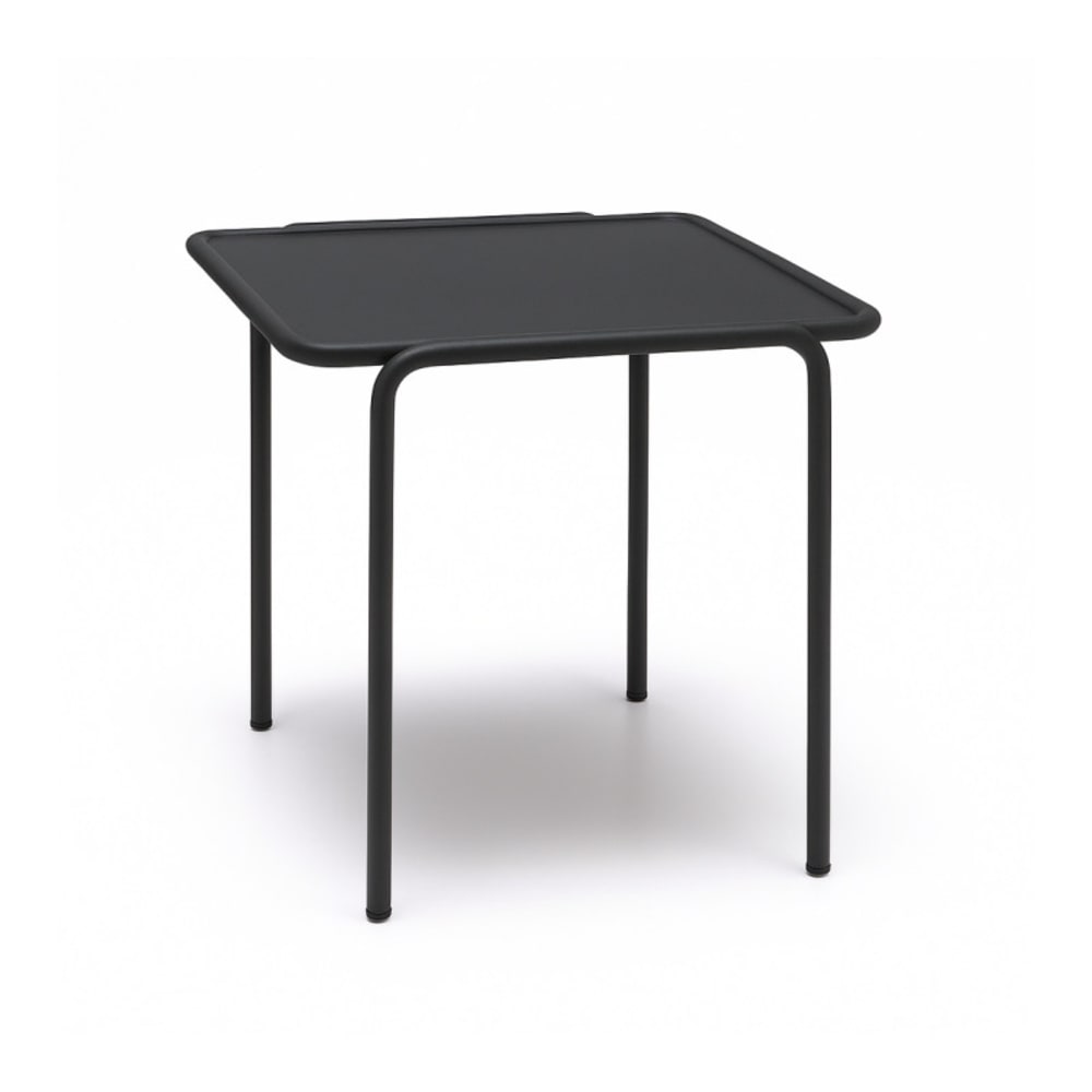 Table d'appoint en métal anthracite