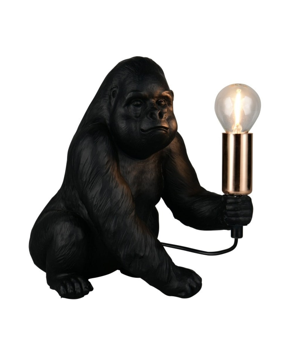 Lampe design en plastique noir