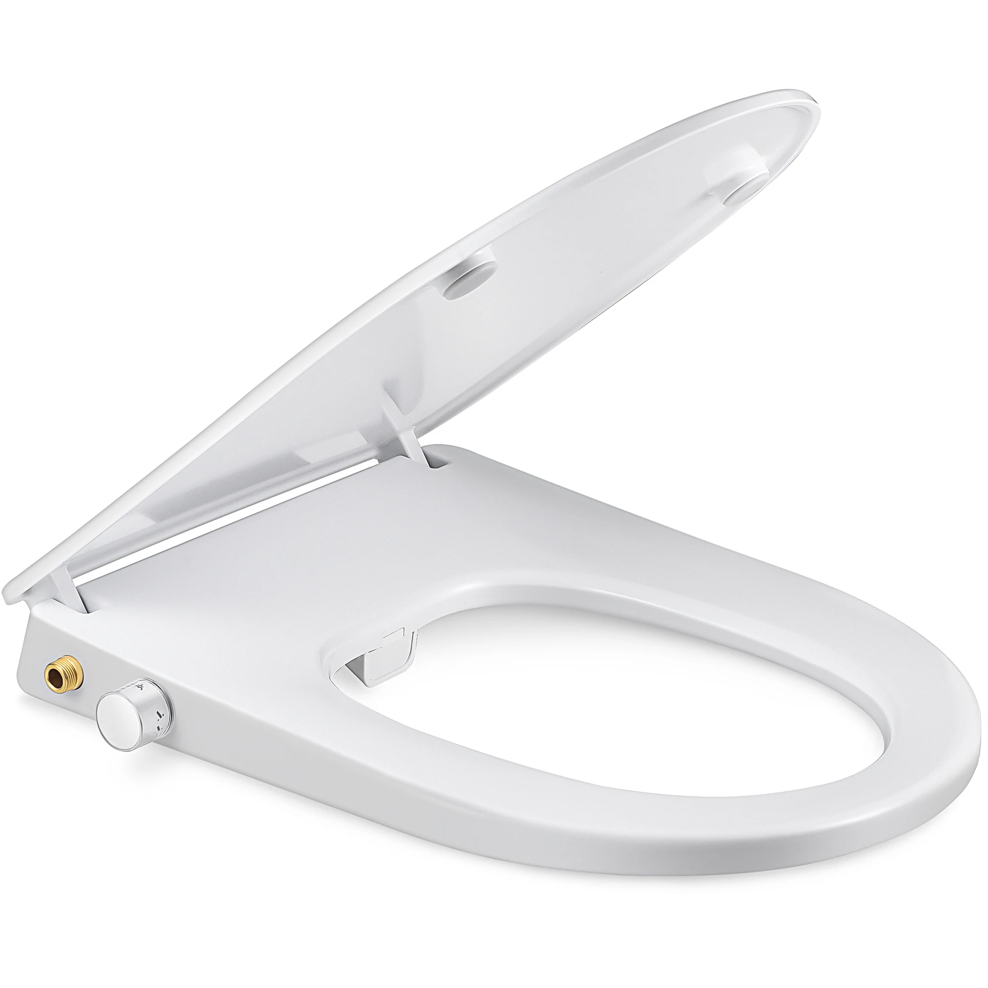 Samodra Nicht elektrische Bidet-Toilettensitze, weiß (nur für europäische Toiletten geeignet) Image