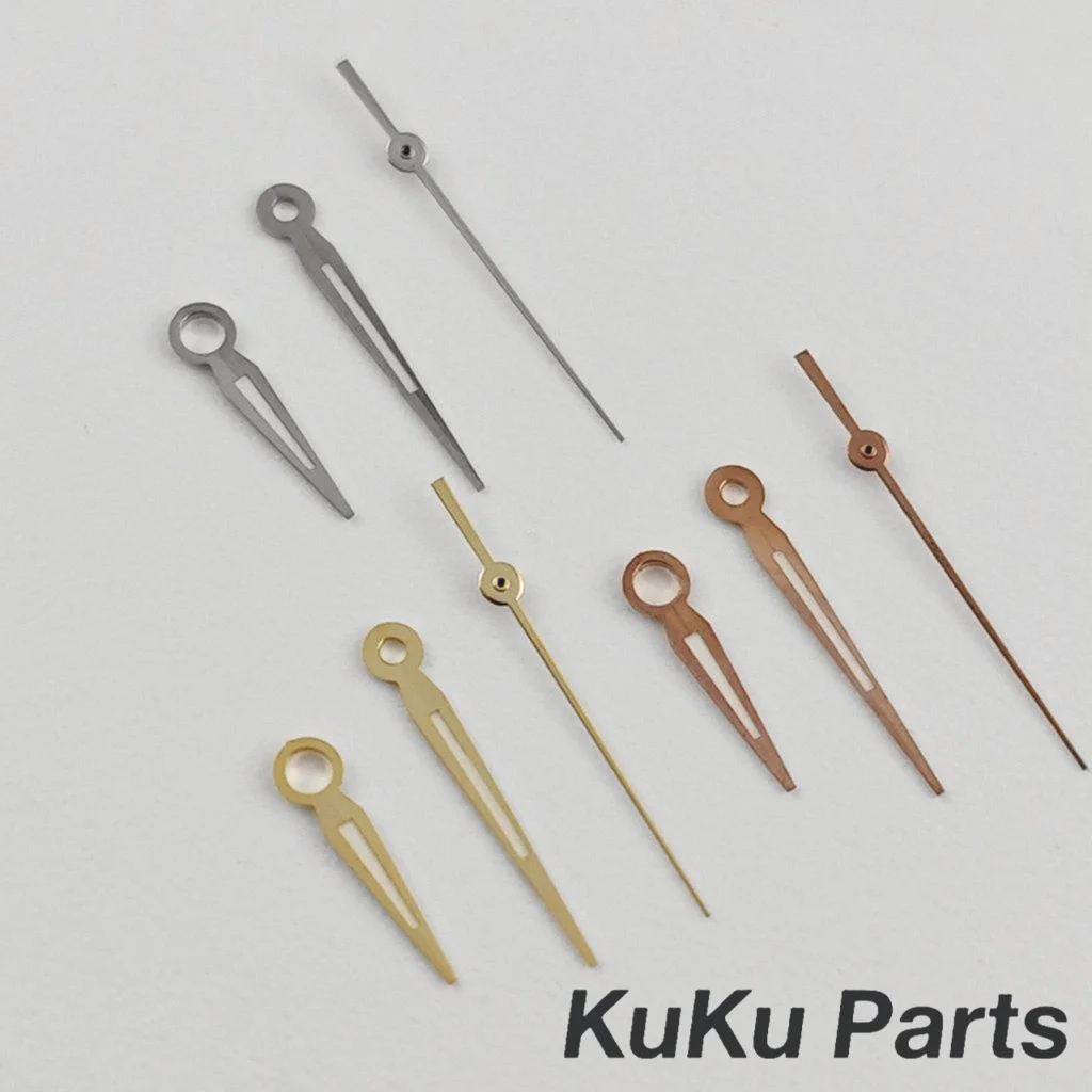 Grün leuchtende NH35 Konstellation Hände Silber Rose Gold Uhren Nadeln für NH34 NH35 4R35 NH36 NH38 Uhrwerk Uhren Zeiger Image