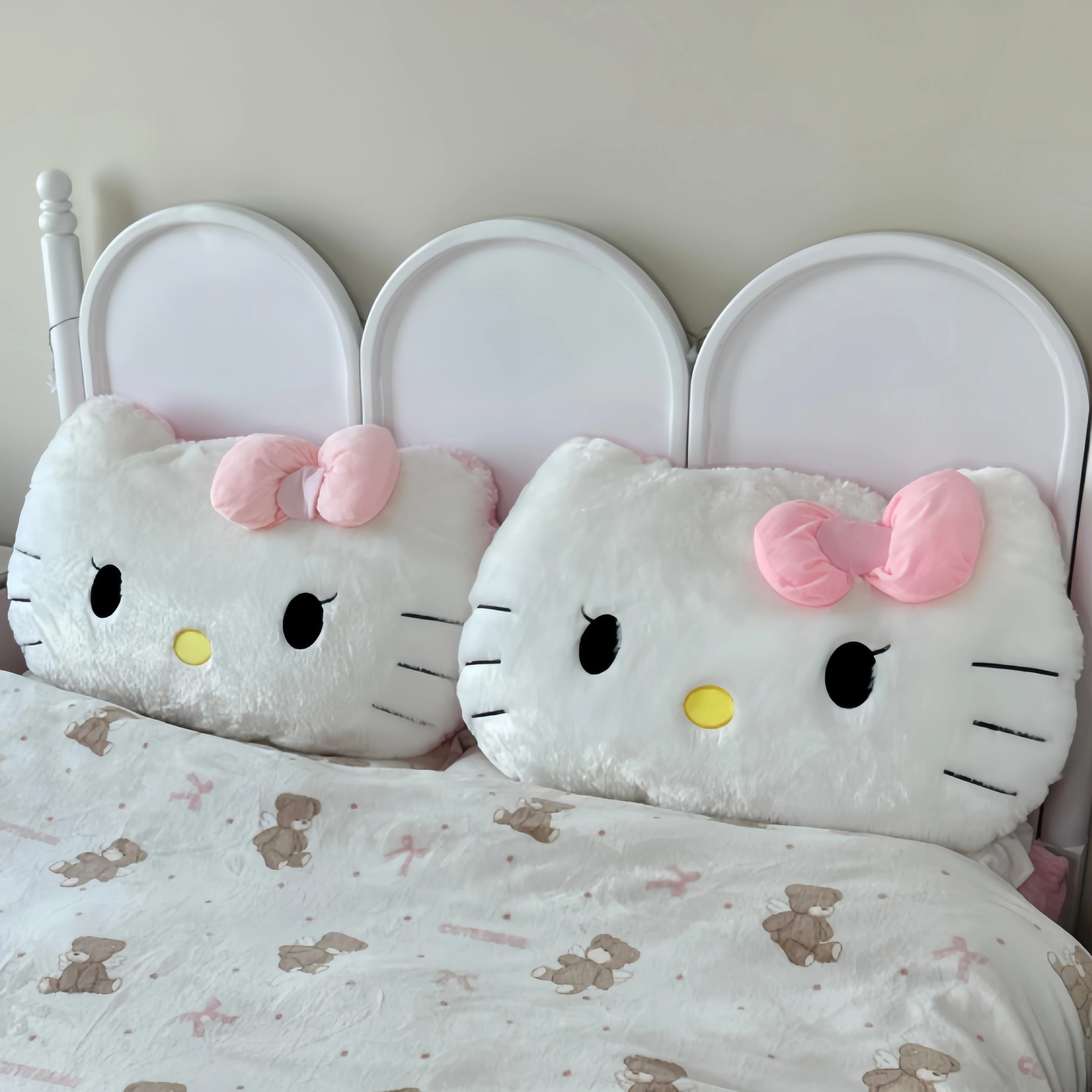 Große Größe Sanrio Hello Kitty Rückenkissen Kopfstütze Bequeme Kitty Cat Plüschtiere Sofa Bett Wurfkissen Kuschelkissen Home Decor