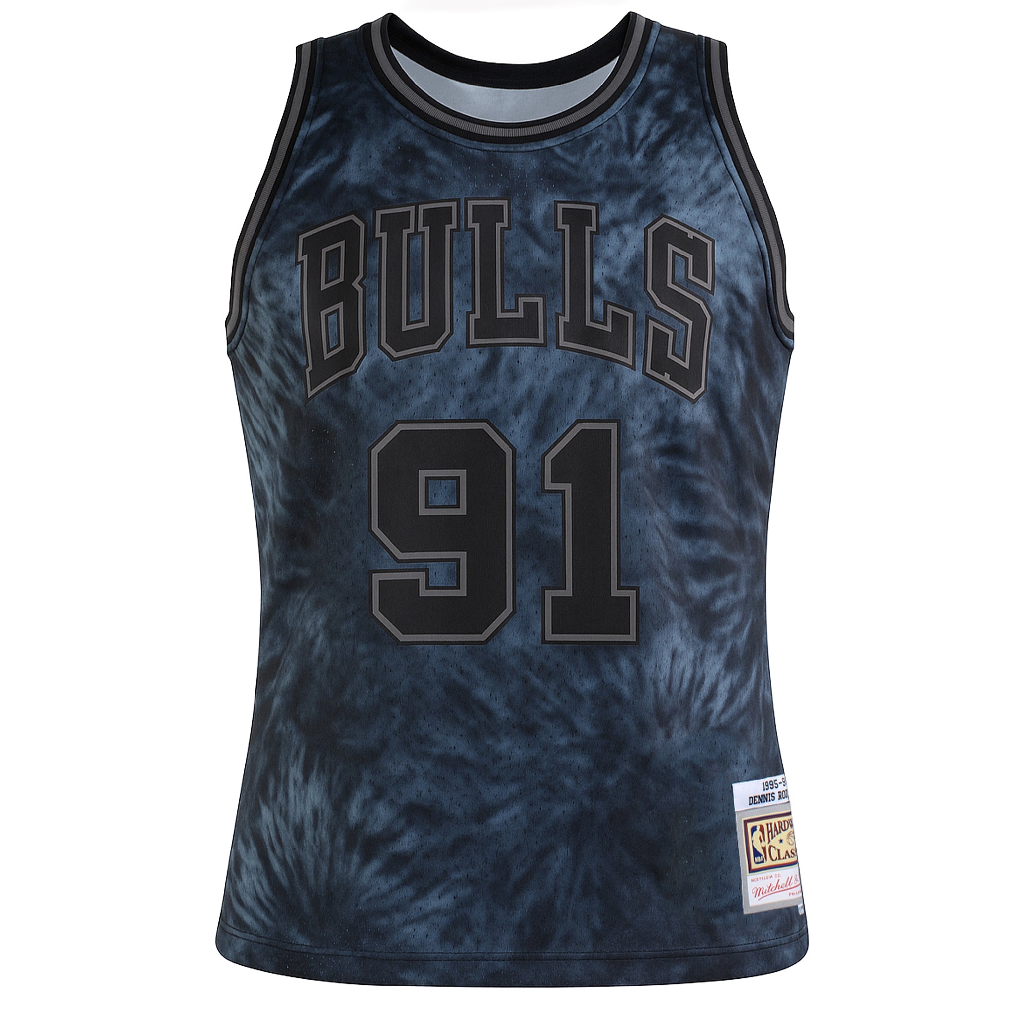 Mitchell & Ness NBA Chicago Bulls 91 Rodman Swingman Trikot Image